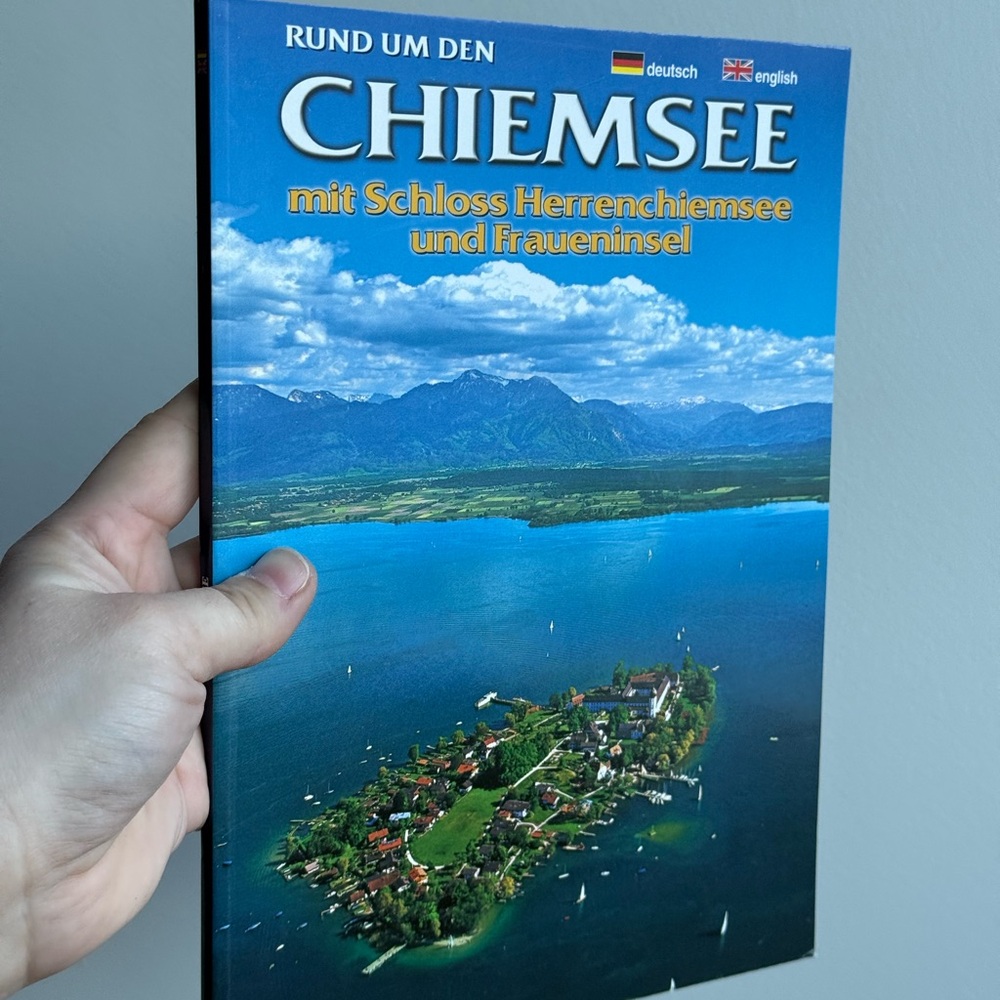 Bilingual German English Language Chiemsee Explore Travel Book